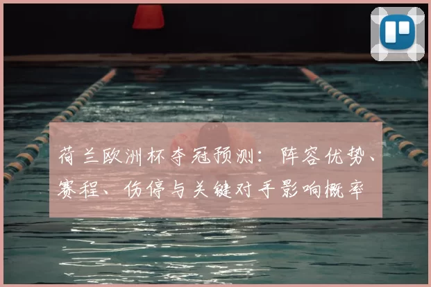 荷兰欧洲杯夺冠预测：阵容优势、赛程、伤停与关键对手影响概率